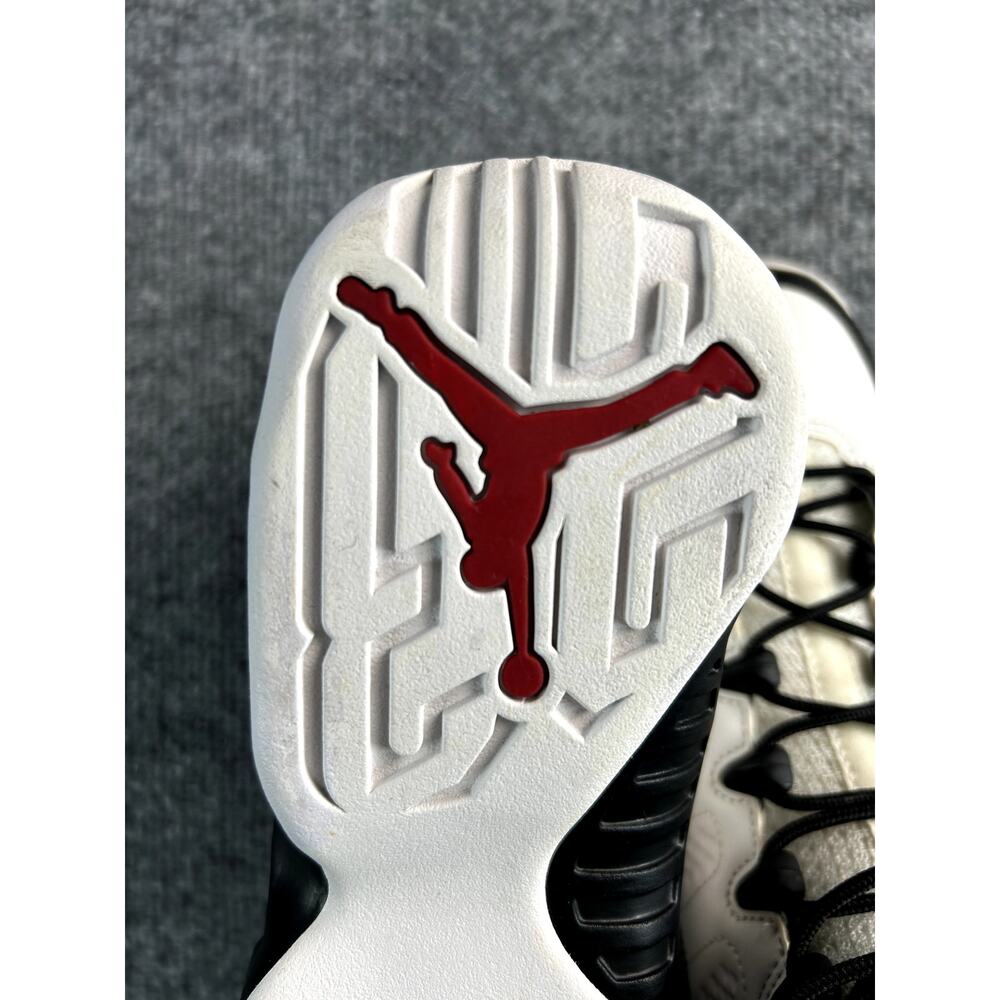 Air Jordan 9 Retro GS White Black Red Size 6Y 7W Basketball Shoes - Picture 11 of 12
